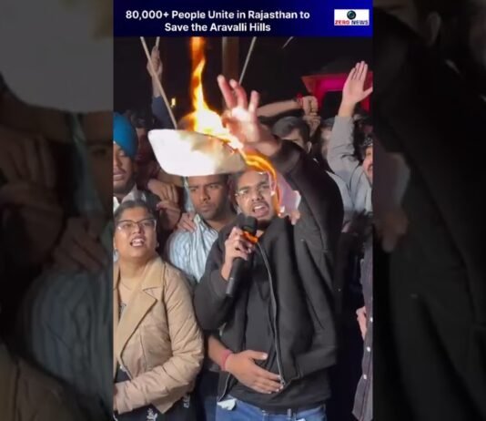 Aravalli Bachao: 80,000+ People Unite. aravali