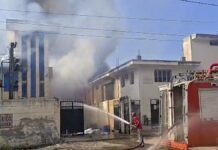 Seven killed in chemical factory fire in Rajasthan’s Bhiwadi, two trapped inside. gujrat