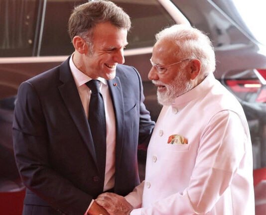 “Emmanuel Macron Leaves Mumbai After 2-Day India Visit” mumbai