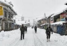 Heavy Snowfall Alert for North Indian Hills. snow