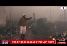 “Anandapur Warehouses Ablaze; Workers Trapped” workers