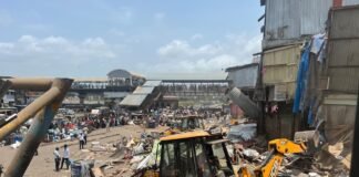 Garib Nagar Demolition Bandra East garib nagar