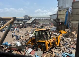 Garib Nagar Demolition Bandra East garib nagar
