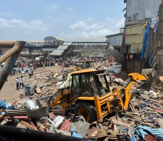 Garib Nagar Demolition Bandra East garib nagar